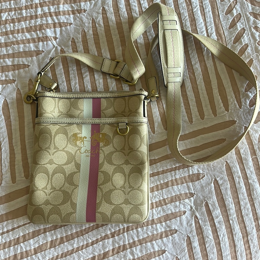 COACH cross body purse